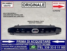 PLANCIA PULSANTIERA TASTI PULSANTI CENTRALE 4 FRECCE CITY FIAT PUNTO EVO