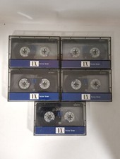 Lotto 5x SONY UX 50 60 80 90 100 ANNI 90 TIPO II CROMO musicassette vergini