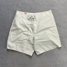 Costume da bagno uomo Sundek taglia 33 pantaloncino sportivo spiaggia logo 28817 beige