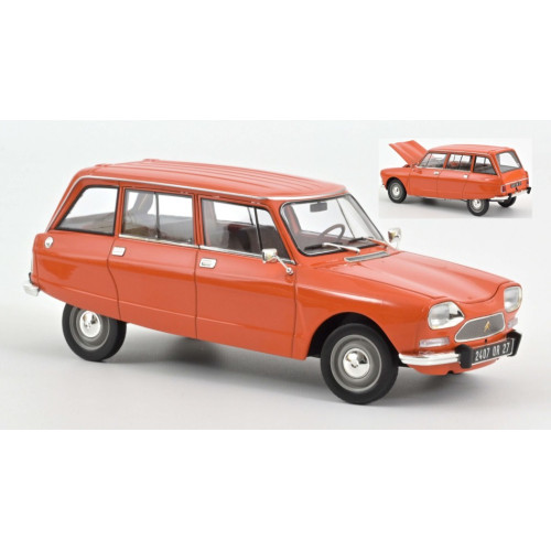 Citroen ami 1975 orange 18 - citroen, 8