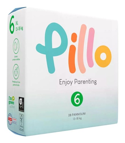Pillo pannolini misura - 6, (
