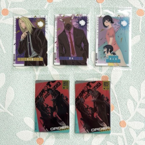 Sakamoto days illustrated card - sakamoto,