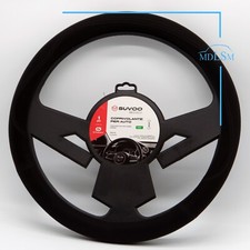 SUVOO - COPRIVOLANTE PER AUTO IN PELLE SINTETICA - UNIVERSALE 37,5X8,2CM "JD007"