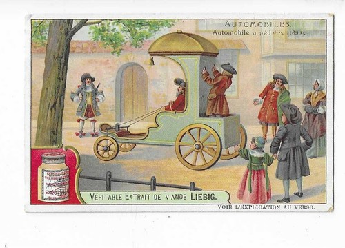 Chromo liebig automobiles a - liebig,