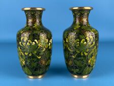 Coppia Vasi Cinesi Cloisonnée