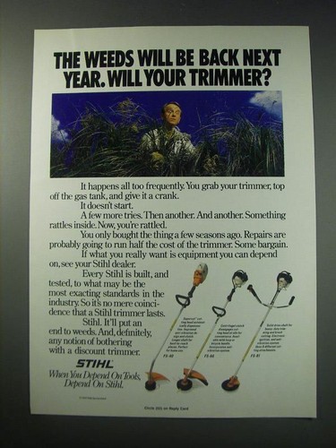Trimmer stihl 1991 - trimmer,