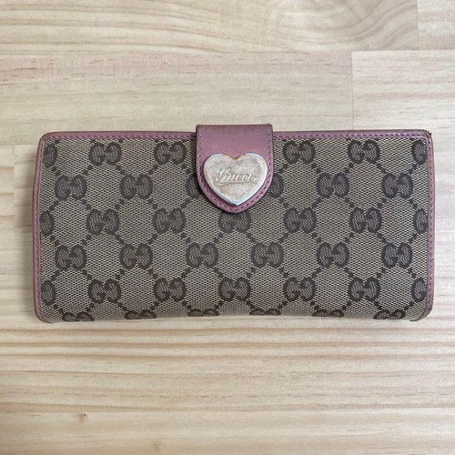 Gucci long wallet - gucci, brown
