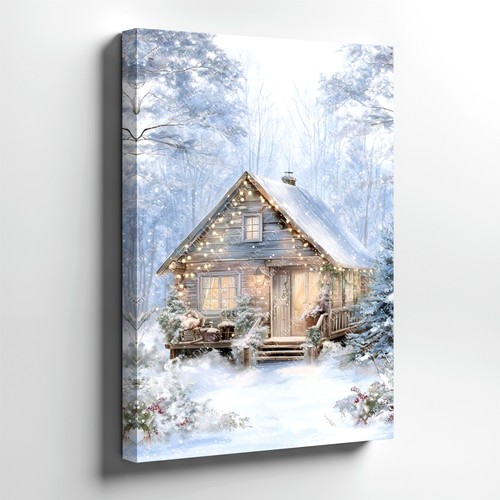 Stampa cabina invernale arte