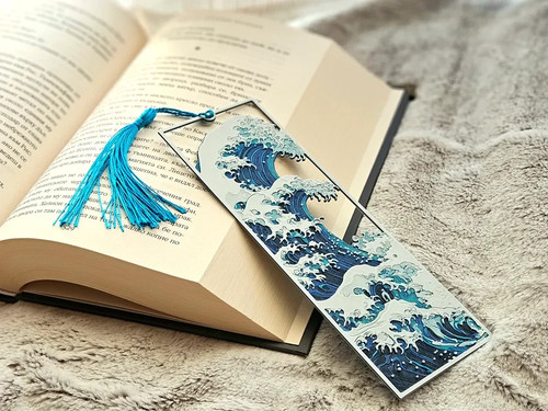 The great wave bookmark - wave,
