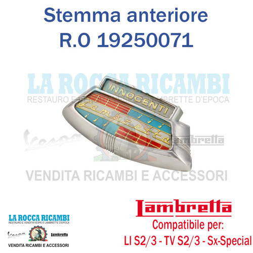 Stemma anteriore centrale - stemma,
