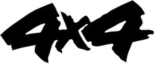 Adesivo fuoristrada 4x4 cross - fuoristrada,