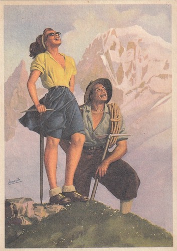 Cartolina aosta - cartolina, di