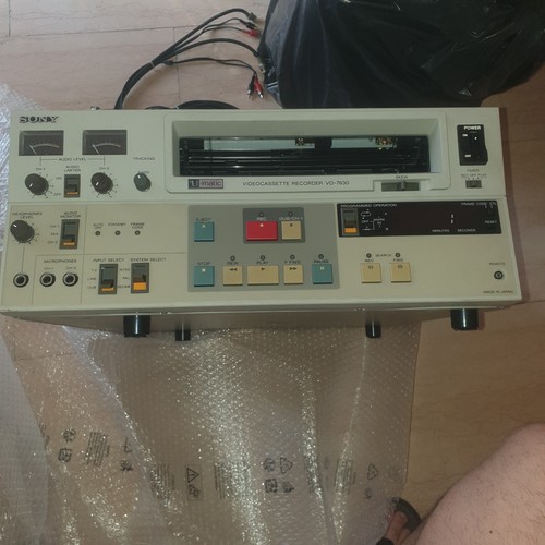 Sony videocassette recorder - videocassette,