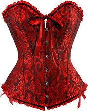 Corsetto per Donne, Bustino Shapewear Lingerie Bustino Corsetto Donna Elegante B