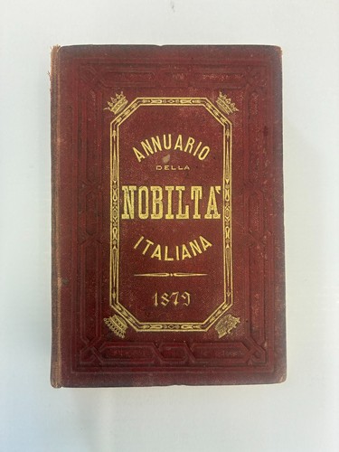 Annuario della nobiltà - annuario,