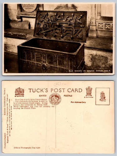 Cartolina antica cassa nel
