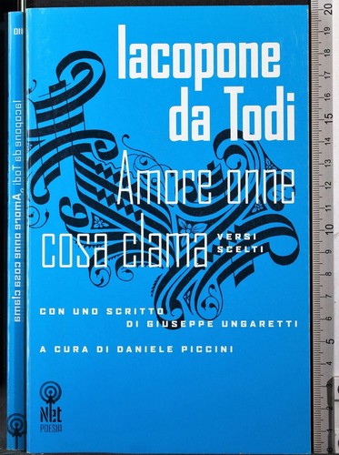 Amore onne cosa clama - onne,