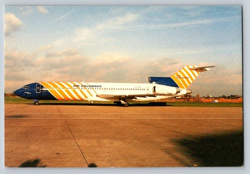 Cartolina air columbus boeing - cartolina,