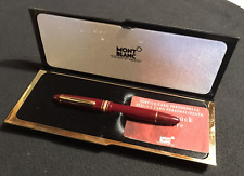 STILOGRAFICA MONTBLANC MEISTERSTUCK 146 BORDEAUX  NIB 4810 ORO 14 Kt IN BOX CVPS