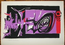 Wladimiro Tulli Macerata serigrafia originale firmata Foglio Editrice 1969