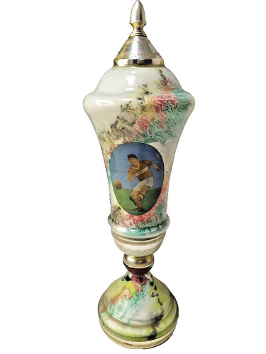 Coppa trofeo sportivo ceramica