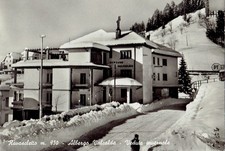 RAVASCLETTO (Udine). CARNIA. Albergo VALCALDA. Neve. Non vg. anni '60.