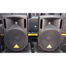 COPPIA BEHRINGER EUROLIVE B212D casse amplificate diffusori attivi 550 watt cad.