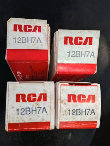 Lotto tubi valvole rca 12bh7a - lotto,