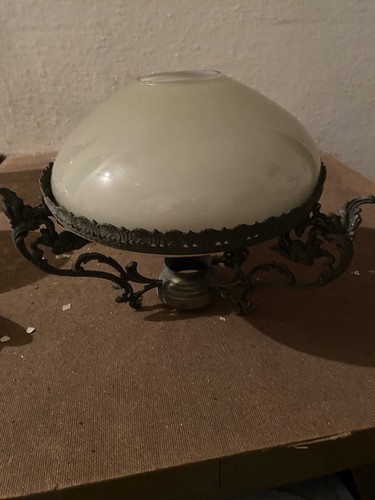 Vecchio lampadario ferro - vecchio,