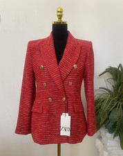 Giacca blazer tweed Zara donna
