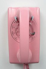 Pink Western Electric 554 Wall
