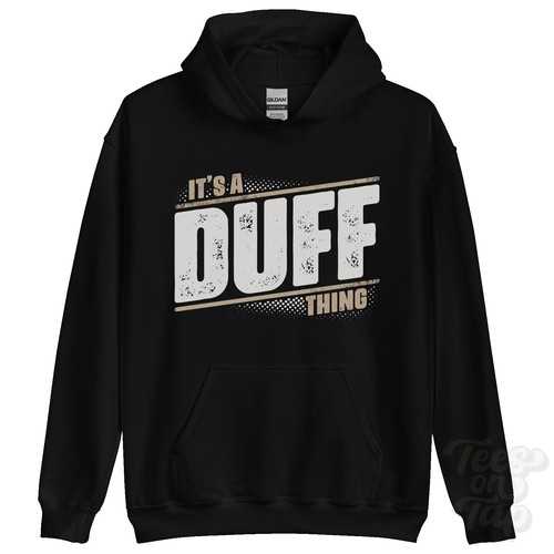 Felpa con cappuccio its duff - con,