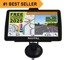 NAVPAL PRO TRUCK MOTORHOME NAVIGATORE SATELLITARE NAVIGAZIONE GPS - EDIZIONE UK EUROPA 2025 - 7"
