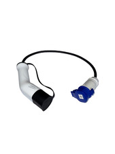 Cavo Ricarica per Renault Twizy Vespa Type 2 Corto 50cm con spina Scame 3A