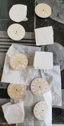 Horlogerie cadran en - ,