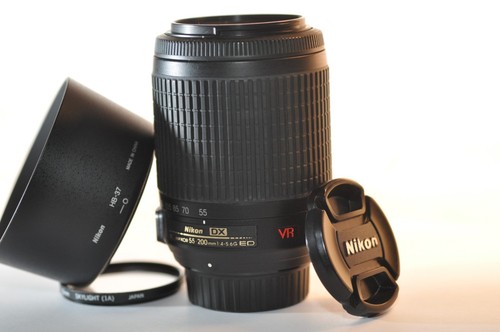 Nikon nikkor 55 200 - dx, af-s
