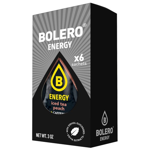 Bolero drinks energy - bolero, iced