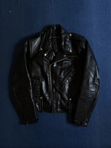 Giacca moto pelle amf - giacca,