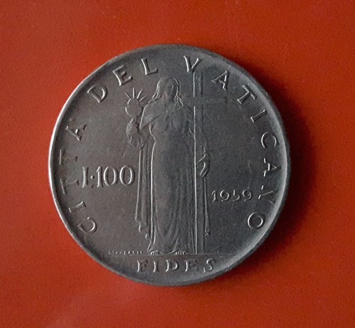 100 lire 1959 vaticano - 100,