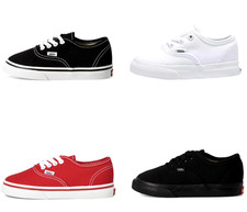 Scarpa in tela con lacci Van