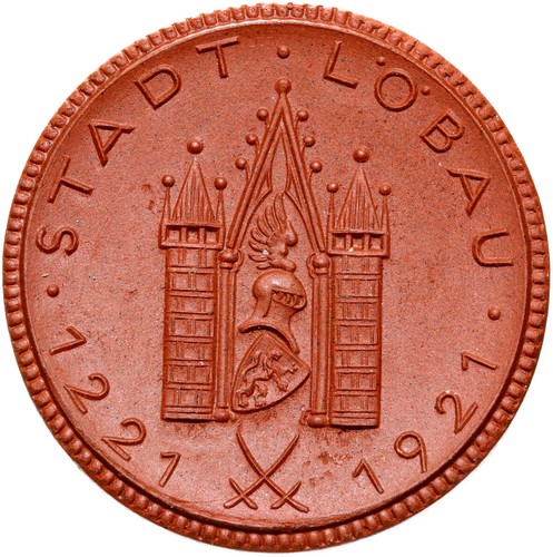 Medaglia porcellana löbau - porcellana,