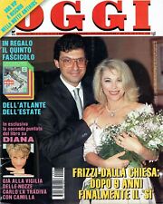 OGGI 1992=LADY DIANA=ASIA ARGENTO=MARCO DIMITRI BAMBINI DI SATANA=VALERIO VICCEI