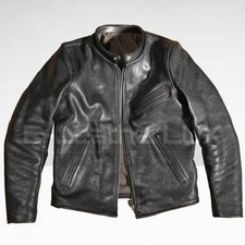 Giacca uomo vera pelle racer adatta per varie occasioni