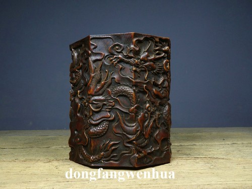 Vaso matita cina legno di - matita,