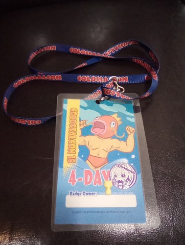 Colossalcon uomo pesce logo - colossalcon,