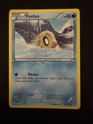 Carta pokemon feebas - feebas, 27/124