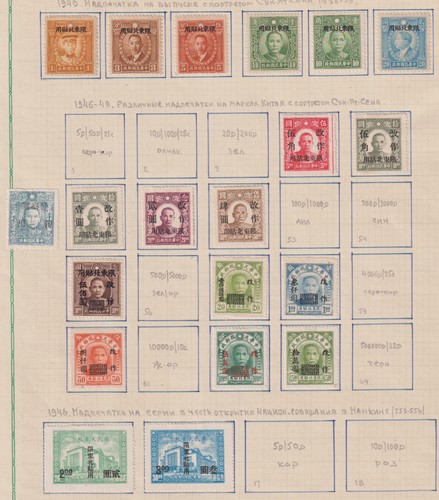Cina 1946 provincia nord gamma - provincia,