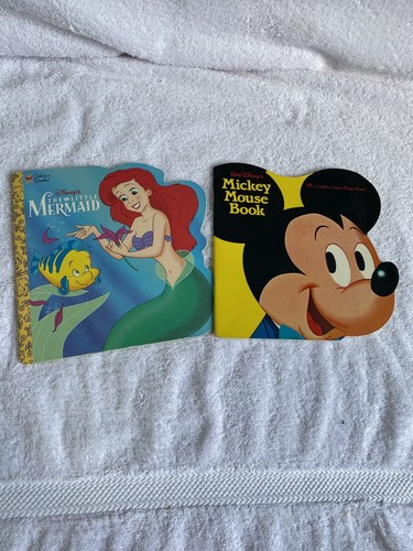 Lot golden shape books - 2,