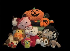 Lotto casuale 20 peluche varie