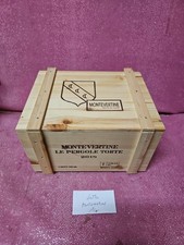 Pergole Torte 2018 Montevertine cassa di legno vuota da 6 bottiglie